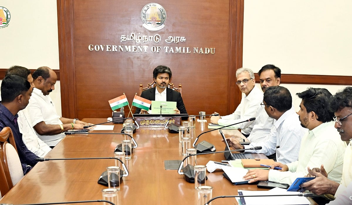 ‘Victory Journey’ campaign starting on Oct. 2: Chief Minister Vijay’s consultation