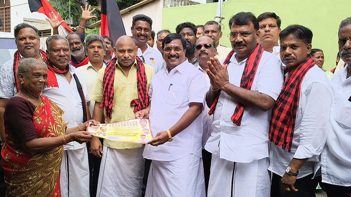 “Chief Minister Rangasamy has not given the people of Thattanchavadi any good scheme” - DMK organizer Siva