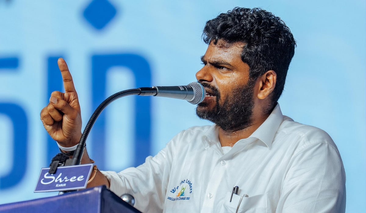 Annamalai urges formation of a special investigation team in the ‘Gem’ Veeramani case
