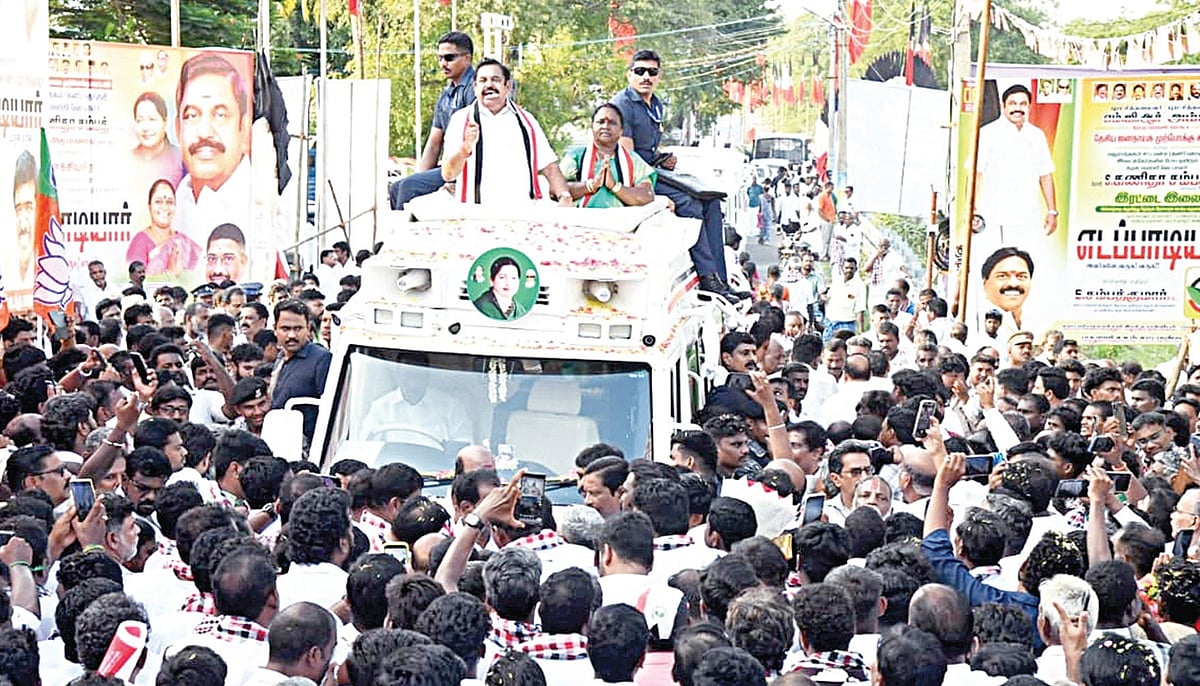 Traitors and those who aided them must be taught a lesson in the election: Palaniswami appeals to Madurantakam voters