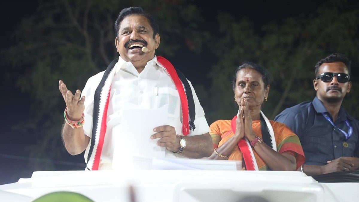 AIADMK is the party that raises its voice for Tamil Nadu farmers: Palaniswami says at Dharapuram election campaign