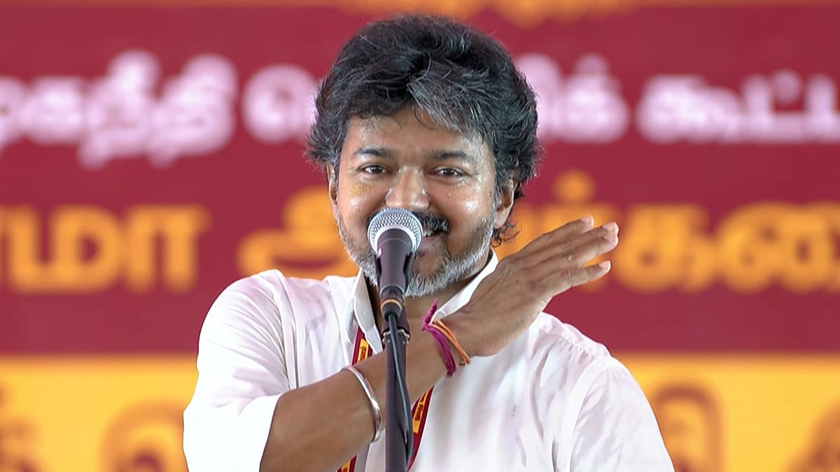 “Only I can boldly oppose the DMK like MGR and Jayalalithaa” - Chief Minister Vijay’s speech in Dharapuram