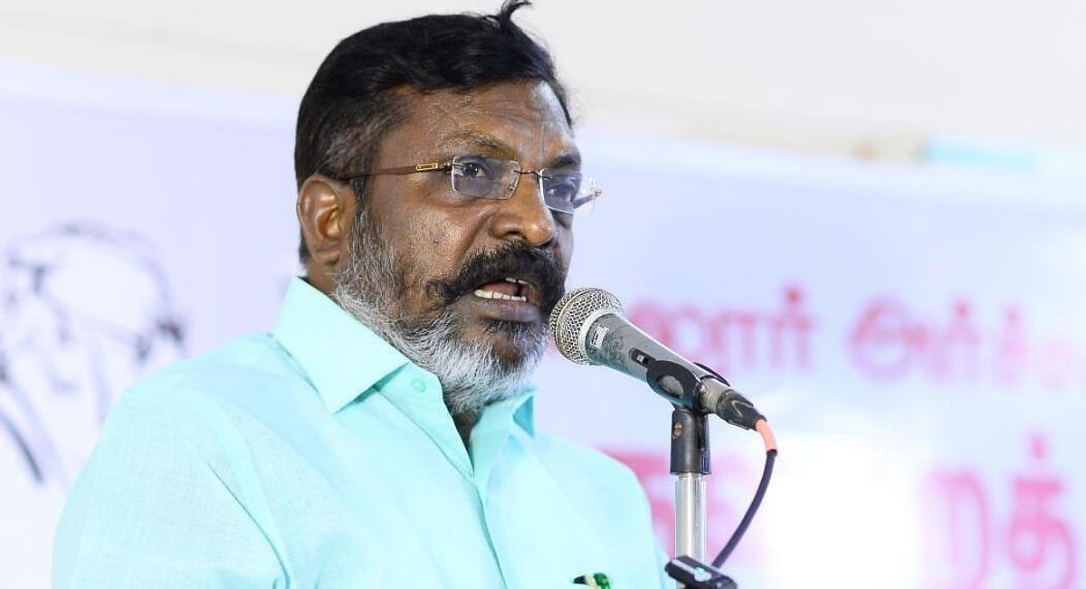 Thirumavalavan opposes handing over electricity billing to private parties