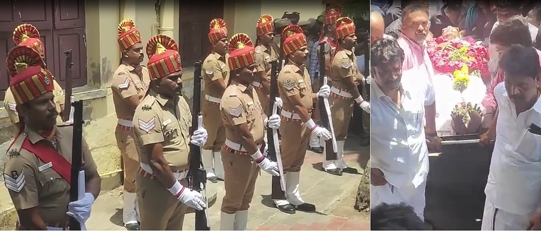 Salman Pappaiya's body cremated with state honors!