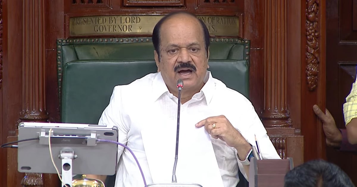 `Should the person who is supposed to appear be the one questioning? TVK on the DMK route in breaking tradition' - Former Speaker Jayakumar`