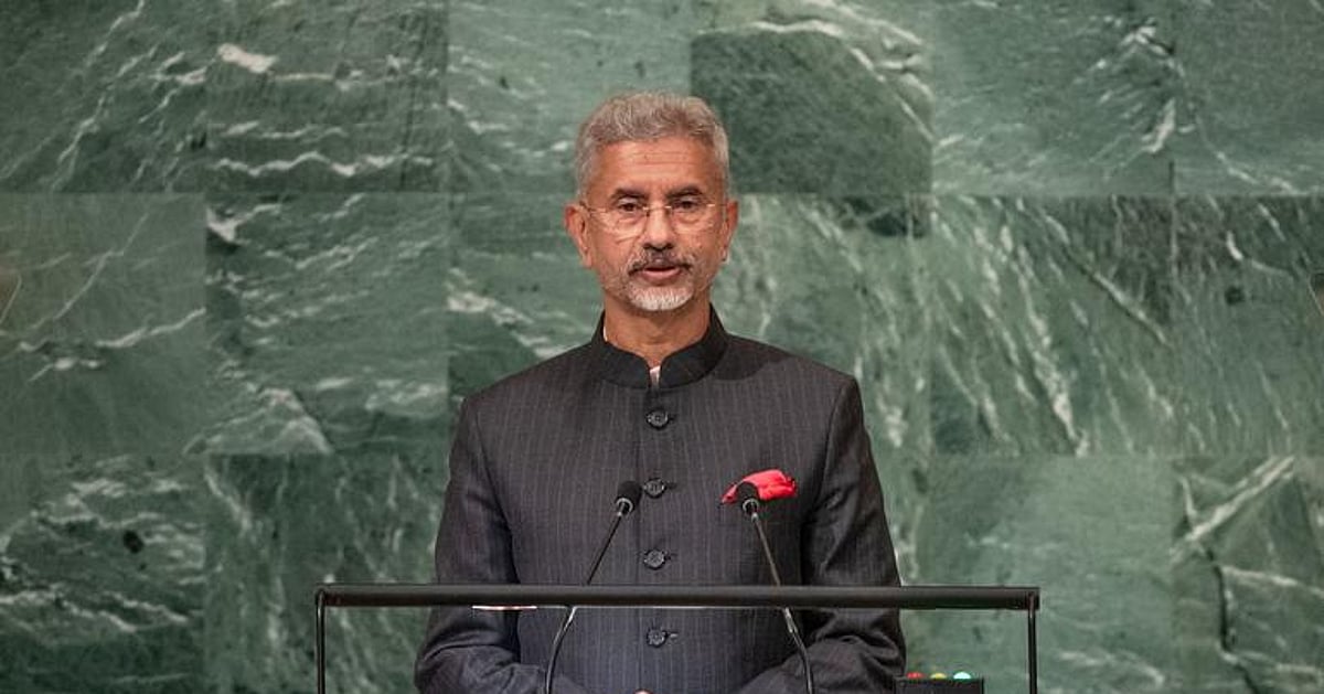 "Among the southern countries of the world, a difficult situation in '4F'" – Jaishankar's speech at the UN