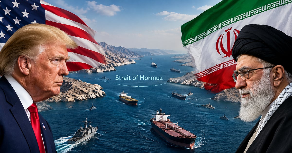 The U.S. and Iran are gambling over the Strait of Hormuz; an all-out economic crisis?!