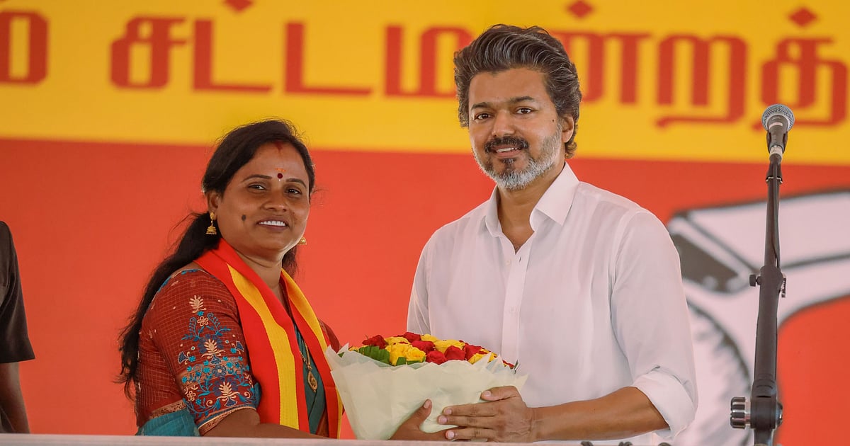 'Will Sowmya Anbumani join the TVK cabinet?' – Vijay's 'Madhuranthakam' plan!