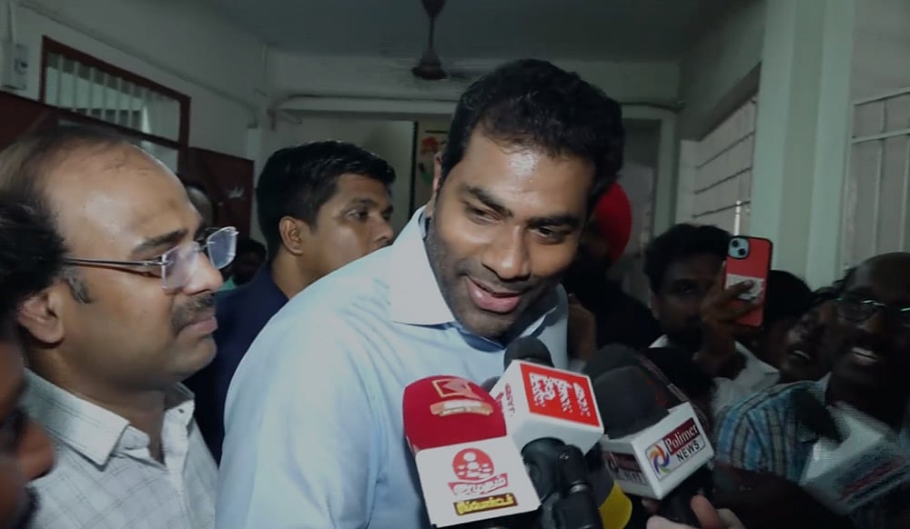 Stalin sir spent Rs. 1,000 crore, so I’m also releasing an AI video… are you watching? - Minister Aadhav Arjuna