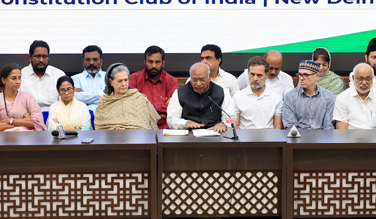 Election Commission to be besieged on Oct. 6 demanding the resignation of Gyanesh Kumar: Kharge