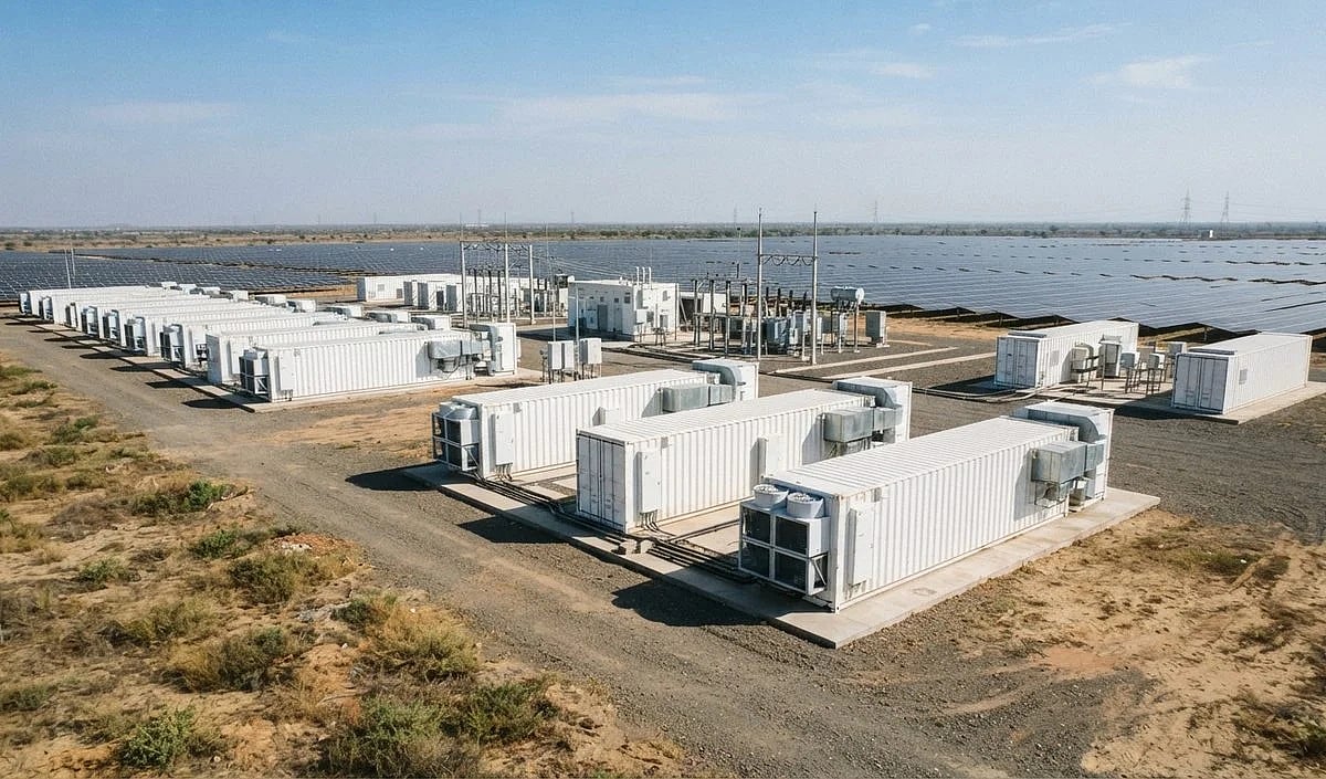 Adani Green Energy company's battery storage capacity rises to 6.63 gigawatts