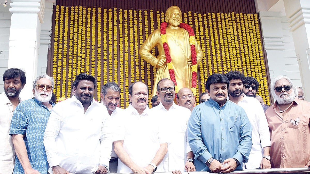 99th Birth Anniversary Celebration: Government honors for actor Sivaji Ganesan's statue