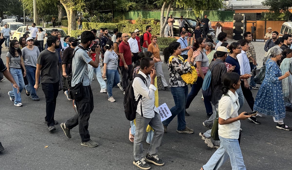 Sexual harassment of 3 women journalists at Jantar Mantar: order to investigate complaint against the police department by the crime branch