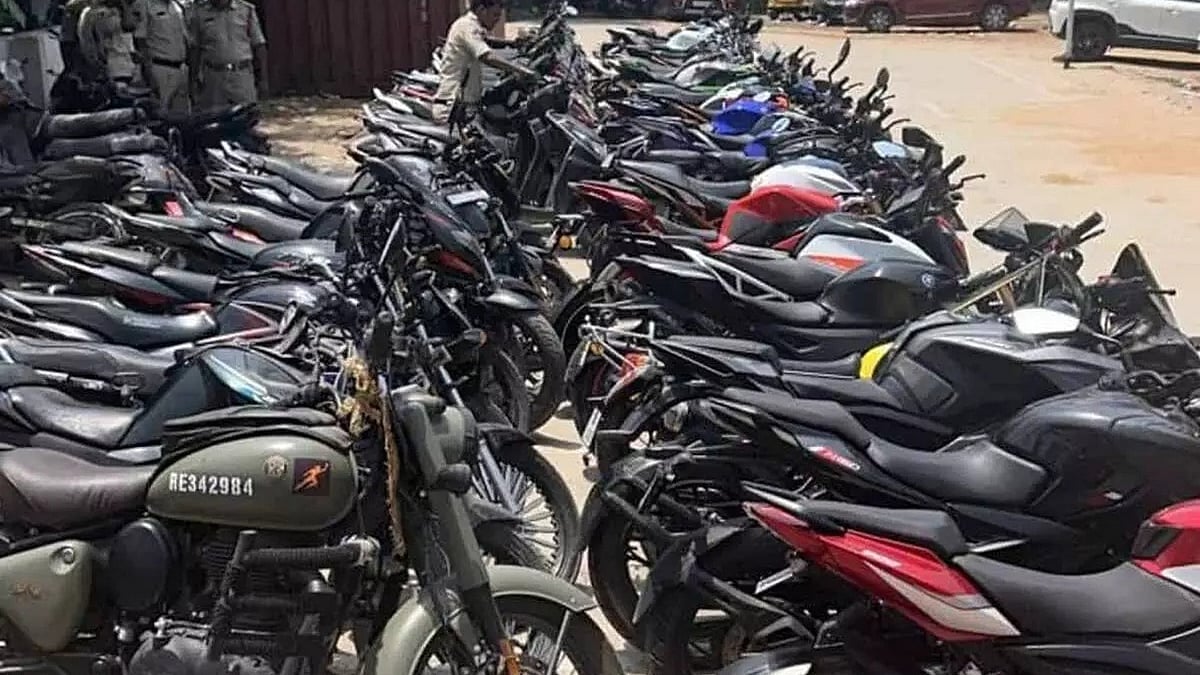 Bike racing and stunts that threaten the public: 2,000 bikes seized in Chennai