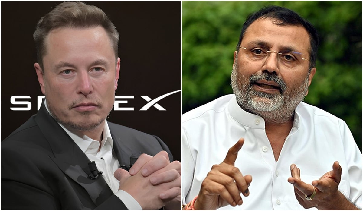 Granting permission to Starlink is a threat to the country’s security: BJP MP Nishikant Dubey warns