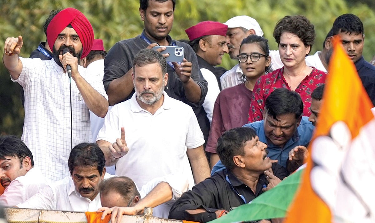 India alliance marches toward the Supreme Court: Rahul, Mamata, Akhilesh participate