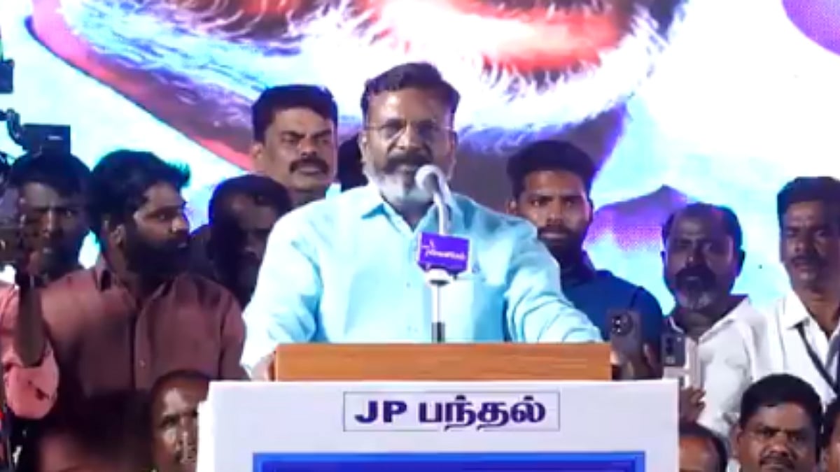 “How will PMK members vote for the TVK alliance, of which VCK is a part?” - Thirumavalavan
