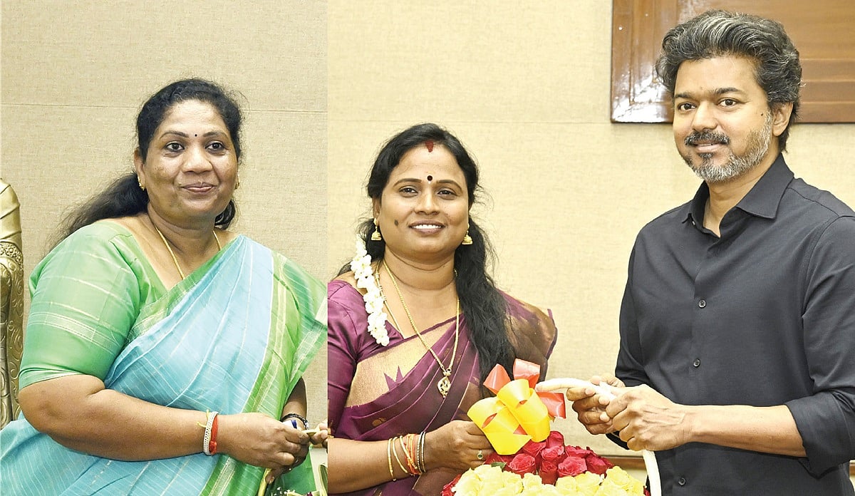 The 2 TVK MLAs who won in the by-election take oath