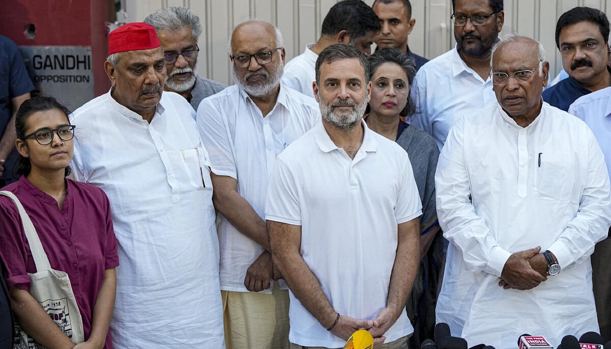 “Gyanesh Kumar will not relent in the fight” - Rahul Gandhi