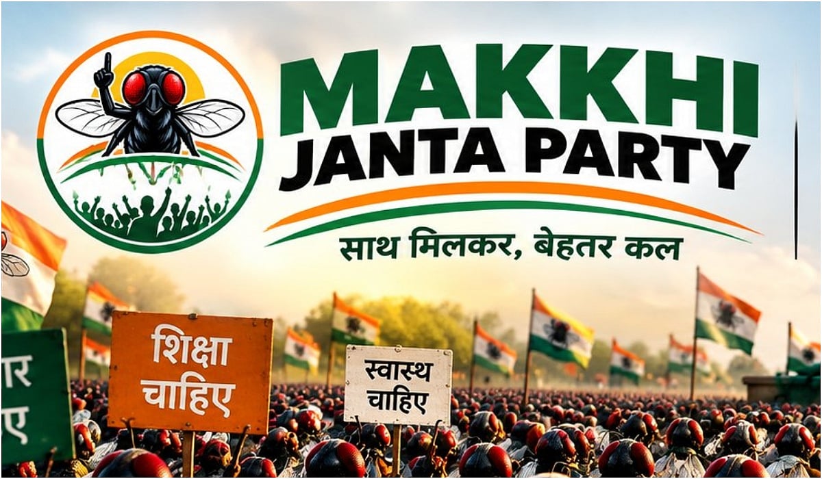 After cockroaches, now flies: ‘Makki Janata Party’ goes viral amid Delhi protests