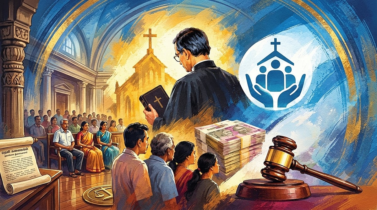The property of a Christian priest should belong to the organization he is affiliated with: High Court order