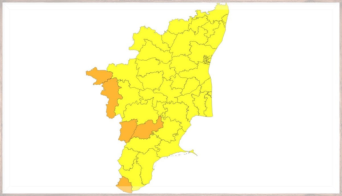 Weather alert: Orange alert for 5 districts including Nellai and Coimbatore
