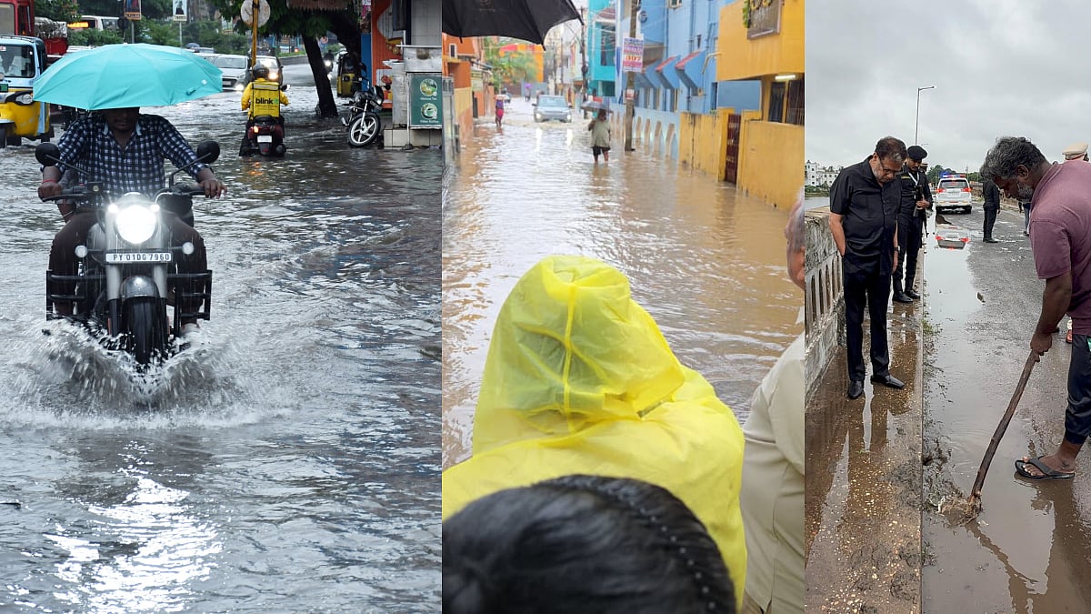 Heavy rain in Puducherry: Residents suffer greatly as water enters homes
