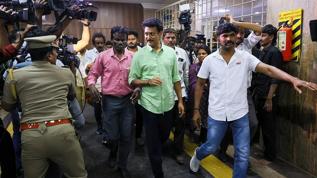 Former Minister Anbil Mahesh remanded in judicial custody until Nov. 6