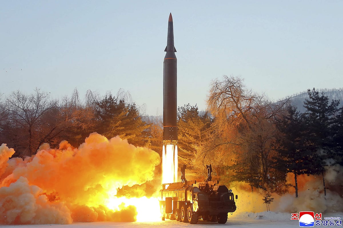 North Korea tests new advanced ballistic missile