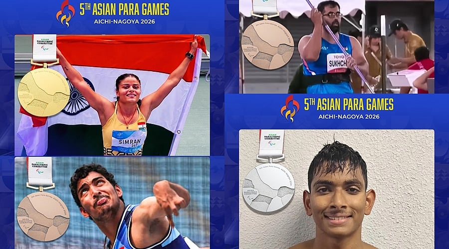 India won 27 medals, including 5 golds, in a single day!