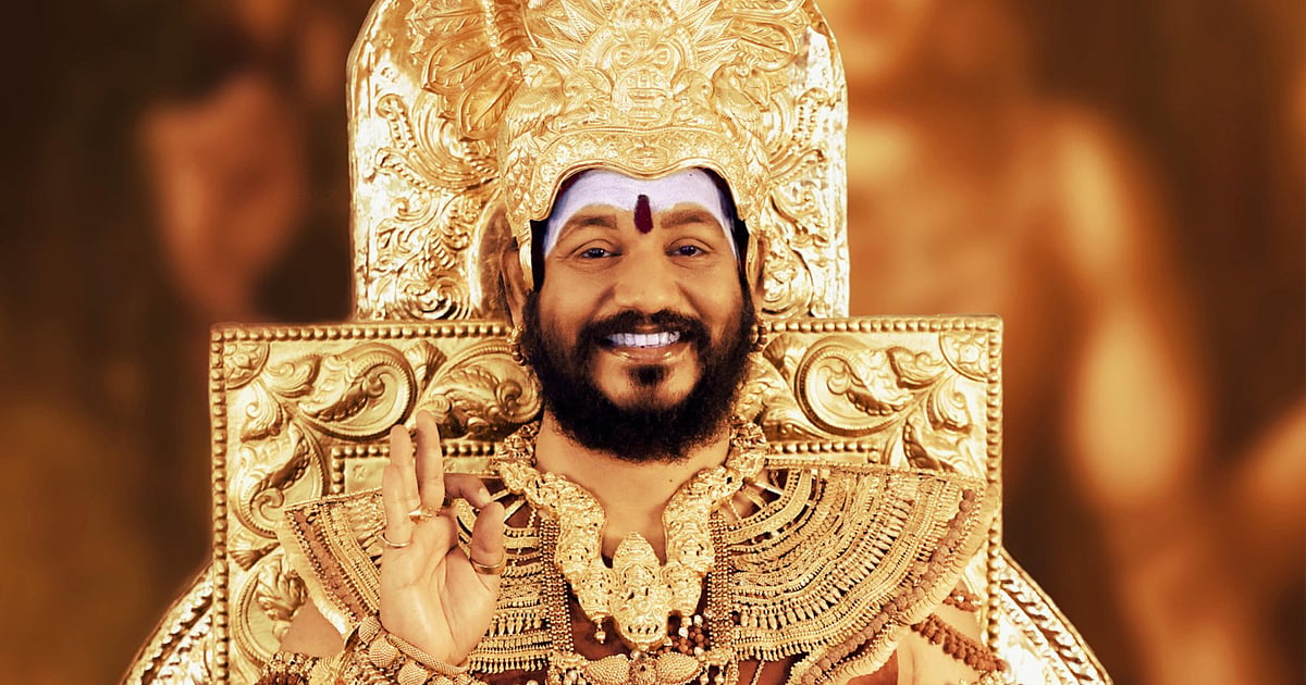 Background of how BJP Home Minister was welcomed by Nithyananda via video at the Kailasa Ashram in Puducherry!
