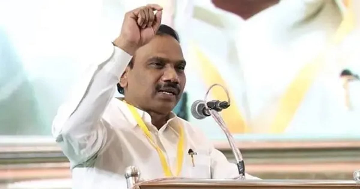 Nadak Karthika arrested: "The illness caused by the place where you work" – A. Raja's response to Vanniarasu