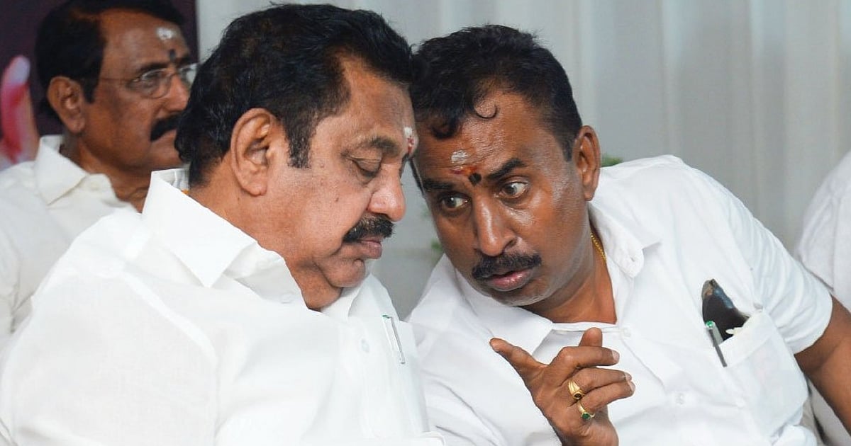 AIADMK: By-election defeat; internal party conflict at its peak—what is S.P. Velumani’s next move?