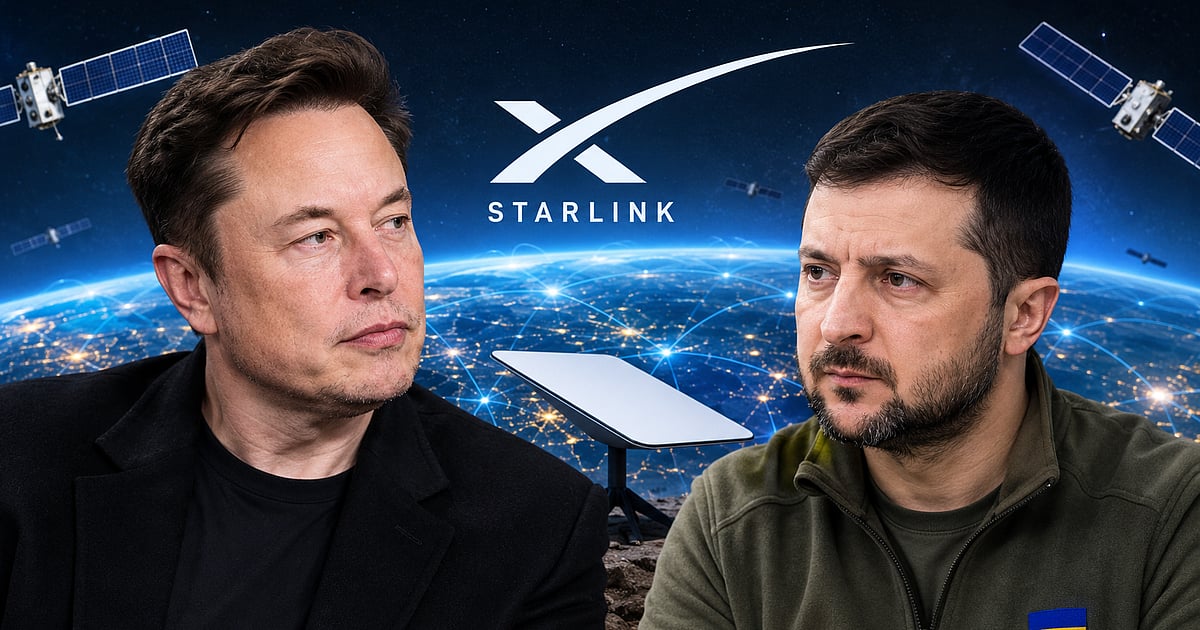 Did Starlink put Ukraine in danger in the Russia war? Ukraine’s accusation and SpaceX’s response!