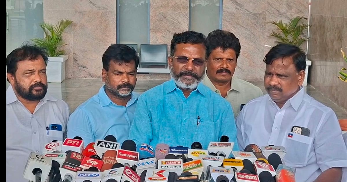 Tiruchi: "The rise in prices must be controlled!" – Thol. Thirumavalavan's demand