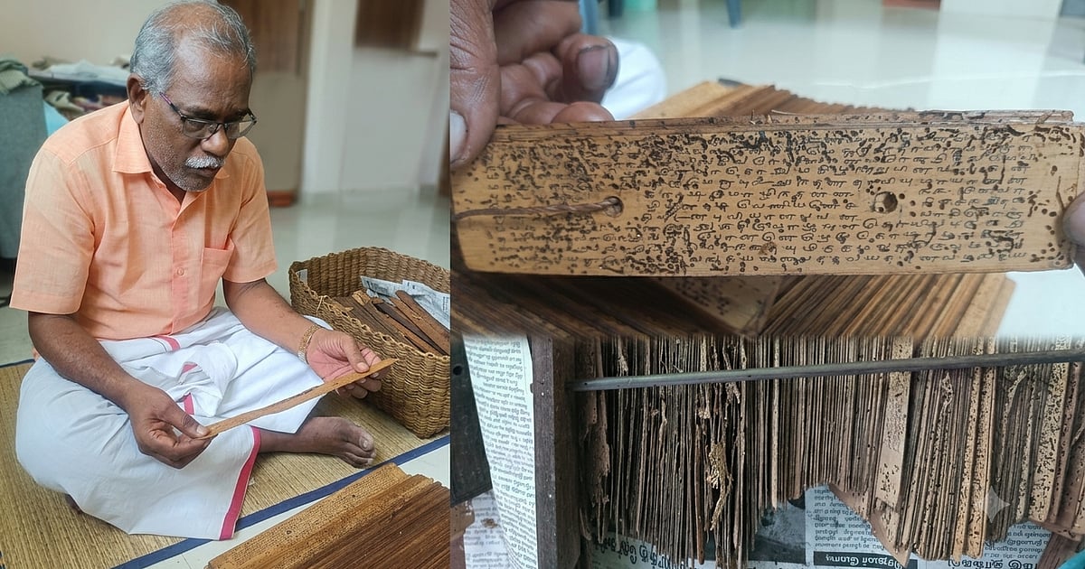 Tamil treasures across generations: The Archaeology Department has breathed new life into the Pudukottai palm-leaf manuscripts!