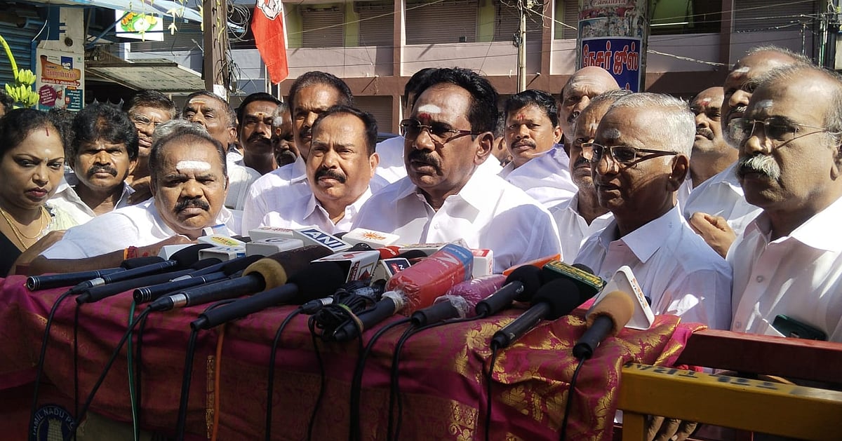 "Chief Minister thinks he can become a film actor by posting reels" – Cellur Raju lashes out