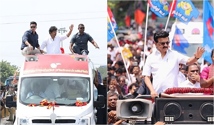 Campaigning for the by-election in Madurantakam and Dharapuram ends today!